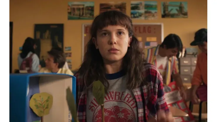 Millie Bobby Brown interpreta a Eleven en Stranger Things
