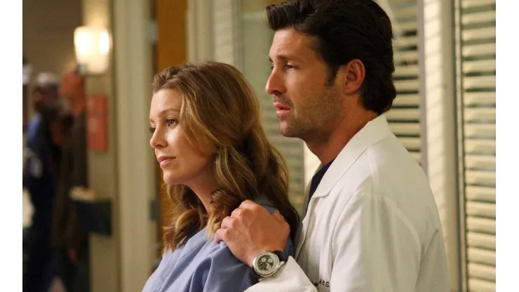 Ellen Pompeo y Patrick Dempsey, protagonistas de Grey's Anatomy.
