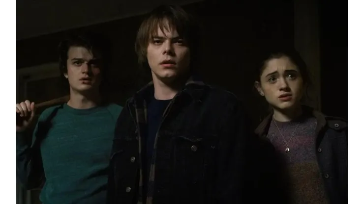 Nancy, Steve y Jonathan, el triángulo amoroso de Stranger Things.
