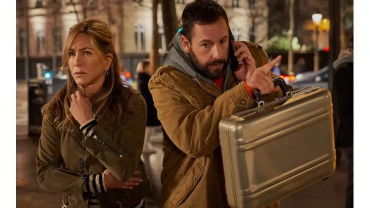 Adam Sandler y Jennifer Aniston protagonizan Murder Mystery 2.
