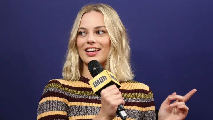 TORONTO, ON - SEPTEMBER 08:  Acrtress Margot Robbie of 'I, Tonya' attends The IMDb Studio Hosted By The Visa Infinite Lounge at The 2017 Toronto International Film Festival at Bisha Hotel & Residences on September 8, 2017 in Toronto, Canada.  (Photo by Rich Polk/Getty Images for IMDb)
