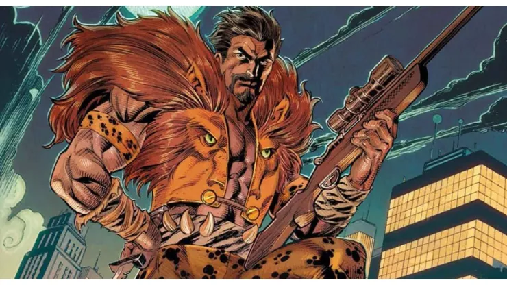 Kraven el Cazador, uno de los villanos de Spider-Man.
