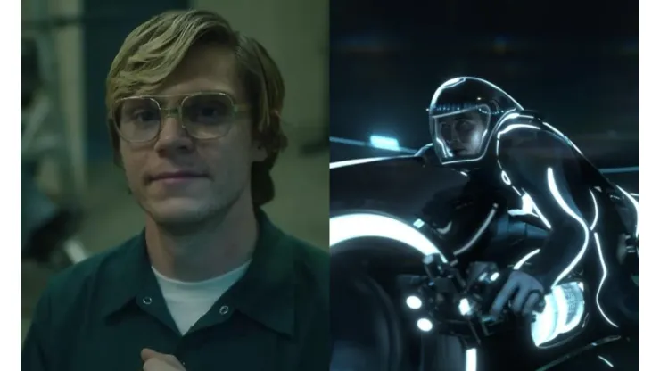 Evan Peters y Tron: Legacy
