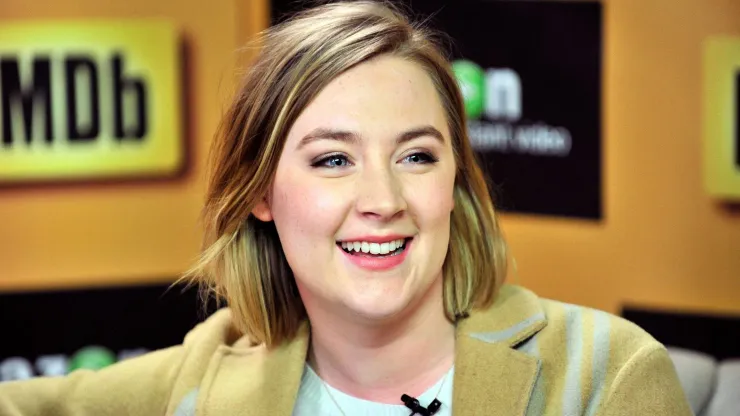 PARK CITY, UT - JANUARY 26: Actress Saoirse Ronan attends the IMDb & Amazon Instant Video Studio on January 26, 2015 in Park City, Utah.  (Photo by Jerod Harris/Getty Images for Amazon Studios)
