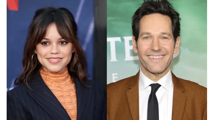 jenna Ortega y Paul Rudd
