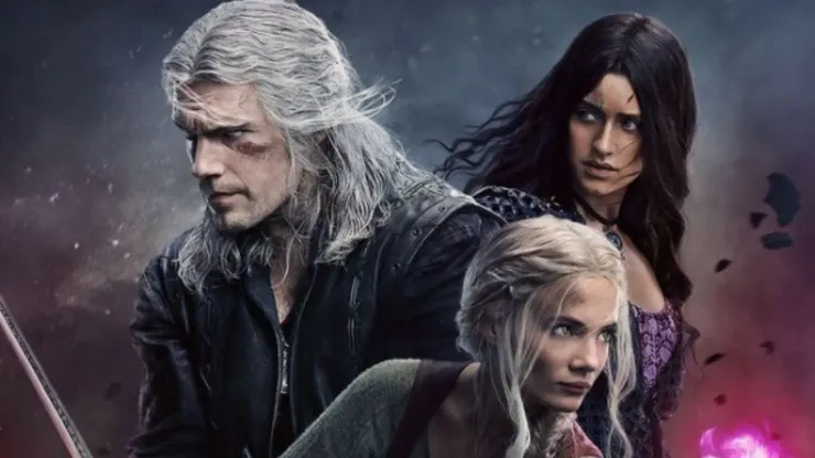 El póster oficial de The Witcher
