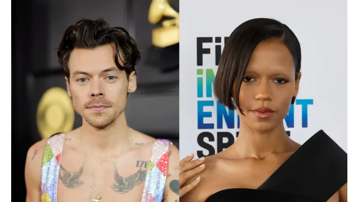 Harry Styles y Taylor Russell
