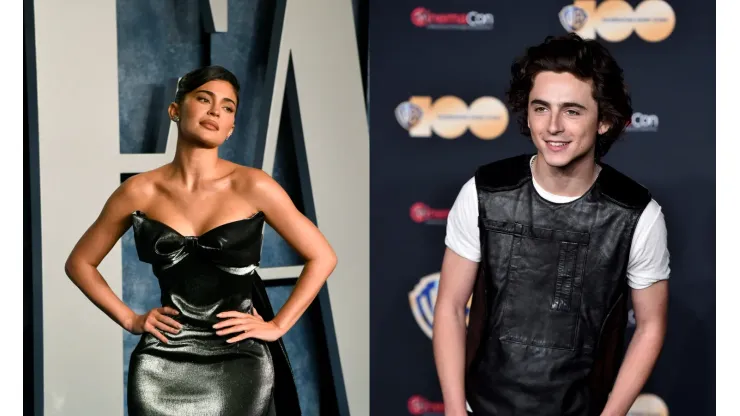 Timothée Chalamet y Kylie Jenner
