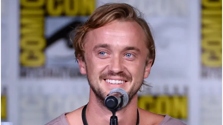 SAN DIEGO, CA - JULY 23:  Actor Tom Felton attends the "The Flash" Special Video Presentation and Q&A during Comic-Con International 2016 at San Diego Convention Center on July 23, 2016 in San Diego, California.  (Photo by Matt Winkelmeyer/Getty Images)
