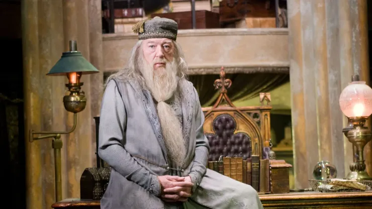 Michael Gambon se destacó como Dumbledore en Harry Potter.
