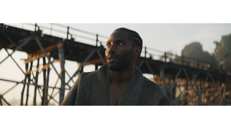 John David Washington as Joshua in 20th Century Studios' THE CREATOR. Photo courtesy of 20th Century Studios. © 2023 20th Century Studios. All Rights Reserved.
