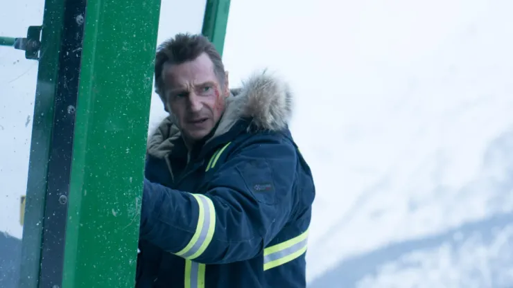 Liam Neeson en "Venganza Bajo Cero". 
