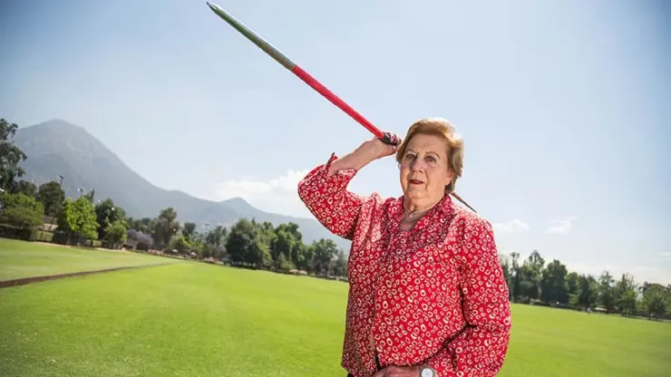 Marlene Ahrens, destacada figura del deporte.
