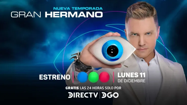 DIRECTV GO transmitirá Gran Hermano Argentina 2023.
