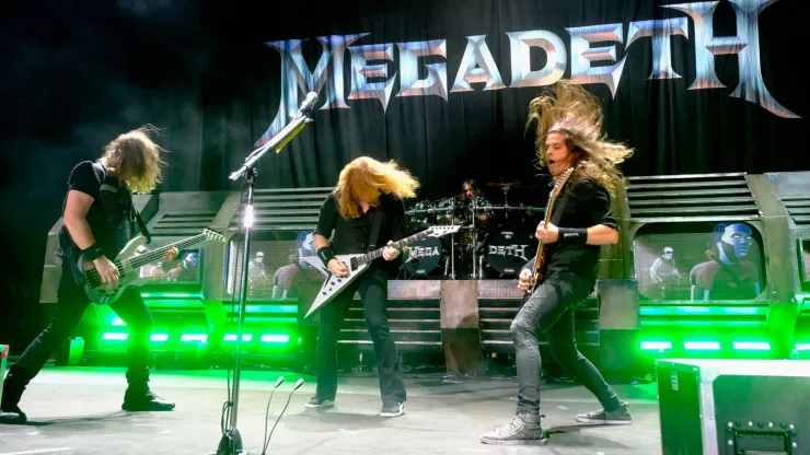 Megadeath, una de las bandas principales del México Metal Fest  2023.
