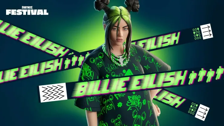 Billie Elish estará en el Fortnite Festival 2024.
