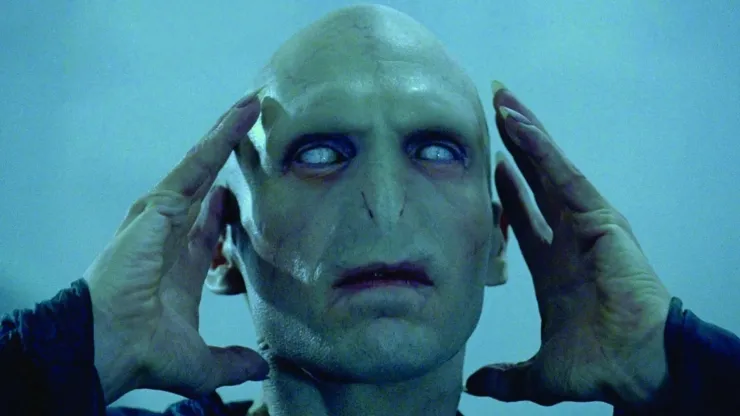 Voldemort, villano de la saga Harry Potter.
