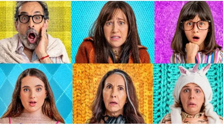 Actores y personajes de 'Caras Vemos' de Netflix
