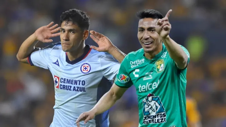 Cruz Azul y León, frente a frente por puntos importantes.
