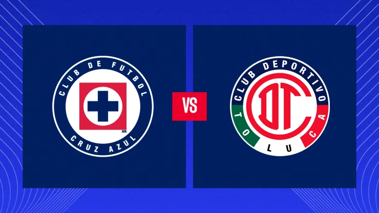 Cruz Azul recibe a Toluca.
