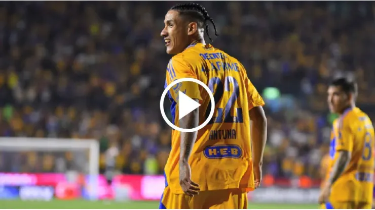 Antuna aún no logra convertir con Tigres.
