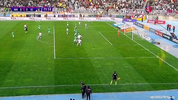 Gol Juan Martín Lucero | Imagen: Captura TNT Sports