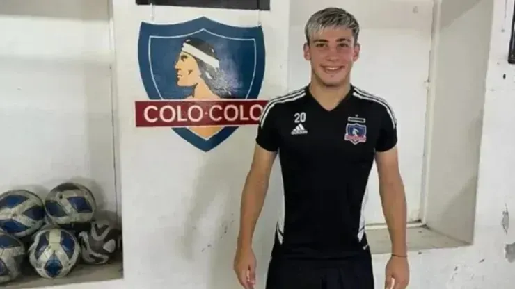 Fidel Tourn ya puede jugar por Colo Colo a sus 18 años