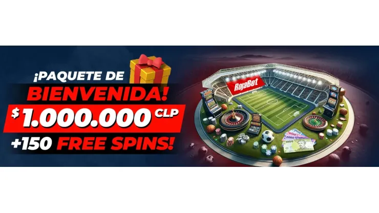 Código promocional Rojabet: $1.000.000 CLP + 150 free spins