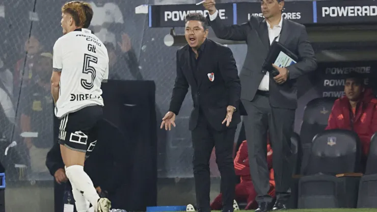 Marcelo Gallardo no quedó conforme con el rendimiento de River Plate.
