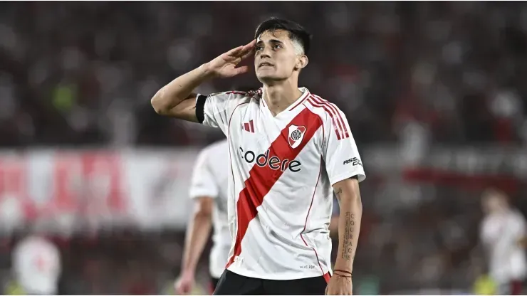 Pablo Solari podría dejar River Plate en este mercado de pases. | Imagen: Getty Images.