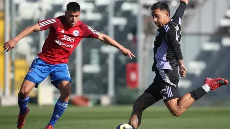 Los Albos derrotaron a la Roja Sub 20 en un amistoso a puertas cerradas. imagen: Colo Colo.