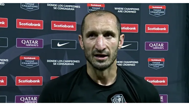 Giorgio Chiellini sorprendido por el nivel de la Liga Deportiva Alajuelense 