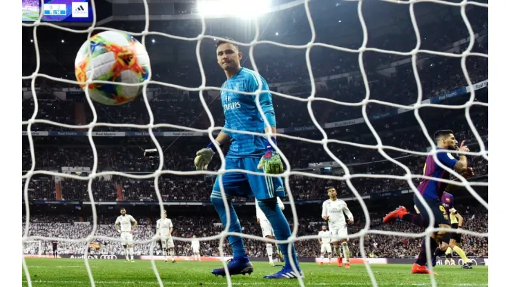 ¿Fue su último clásico? Keylor Navas quedó fuera de la Copa del Rey en un partido gris