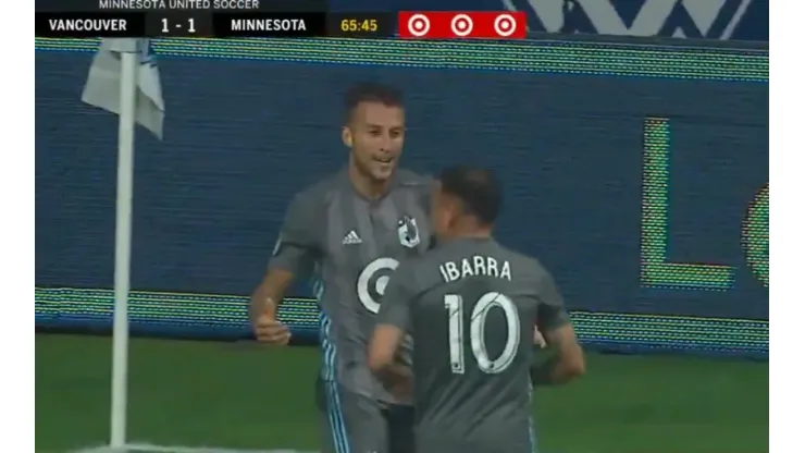 Francisco Calvo anota golazo de palomita en la MLS