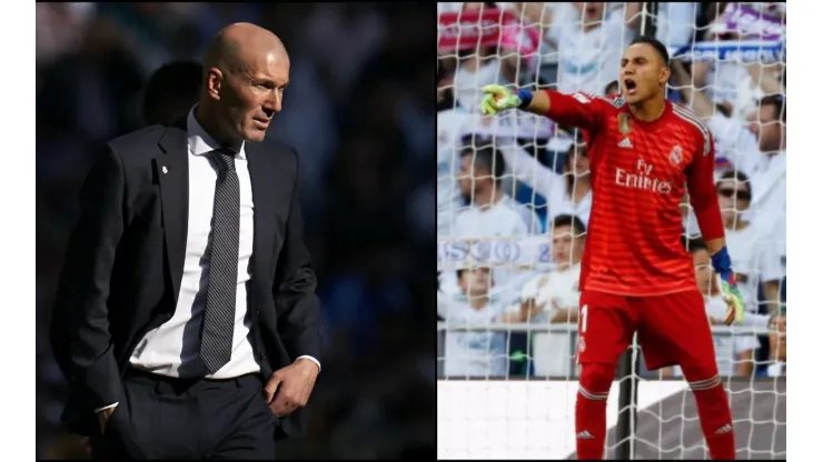 Zidane alabó a Keylor después del partido