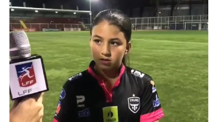 Reggina Espino, la nueva promesa del fútbol femenil panameño