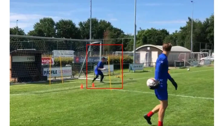 Así se entrena Nicholas Hagen con el KV Kortrijk