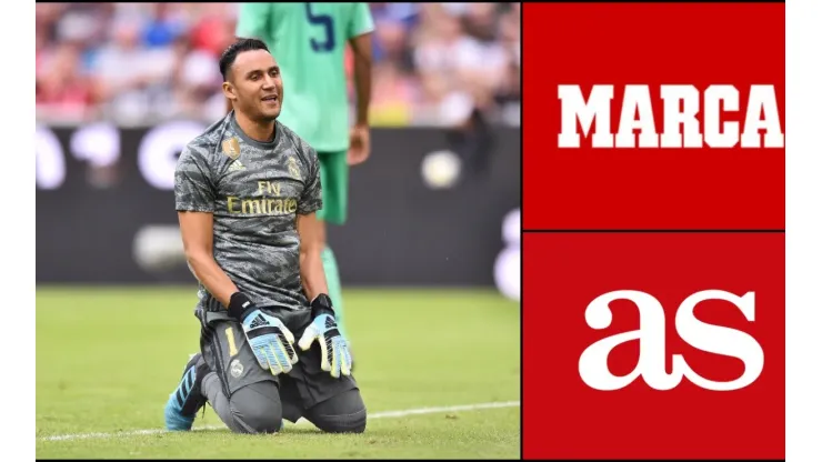 Así calificaron a Keylor Navas los diarios en España