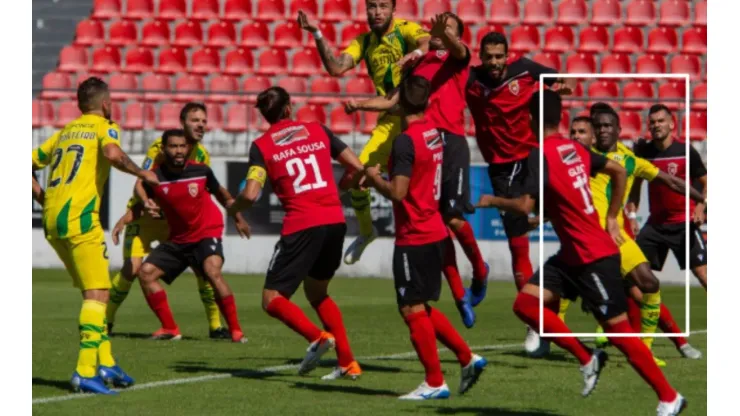 Rubilio Castillo hizo su debut oficial con el Tondela