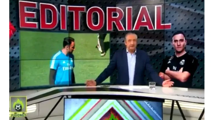 Josep Pedrerol despide a Keylor Navas con emotiva editorial