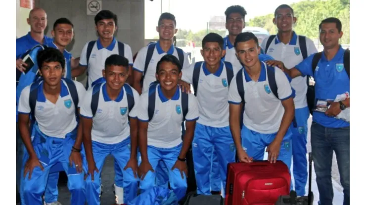 Guatemala sub 17 ya está en Europa para jugar torneo internacional