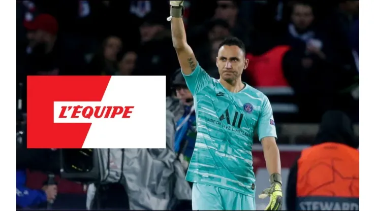 Diario L'Equipe se deshace en elogios para Keylor Navas después de juego ante Brujas