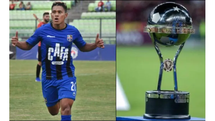 Compañia británica pone a Brayan Moya entre lo más alto de la Copa Sudamericana