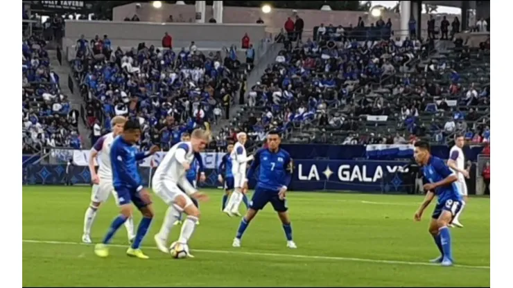 El Salvador cayó 1-0 en 'entrenamiento' contra Islandia