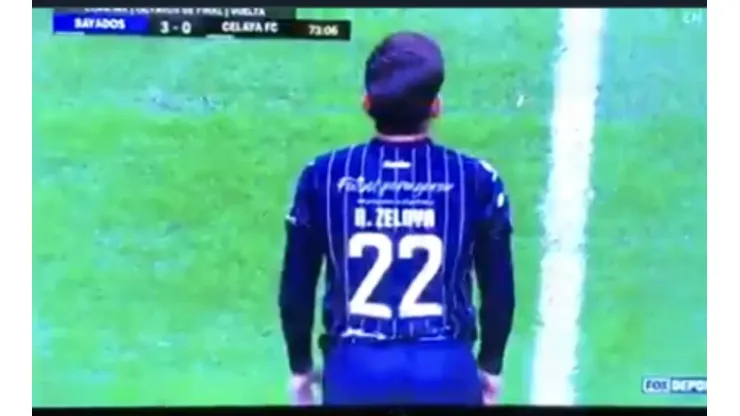 Fito Zelaya debutó con Celaya en el fútbol mexicano