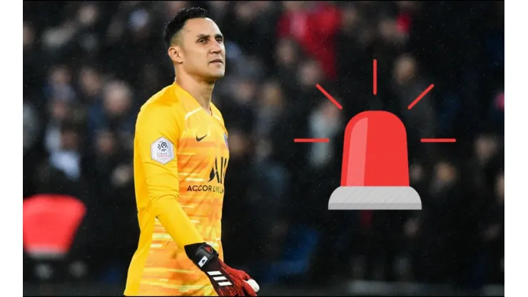 Alerta roja: Keylor Navas podría quedarse sin Uefa Champions League