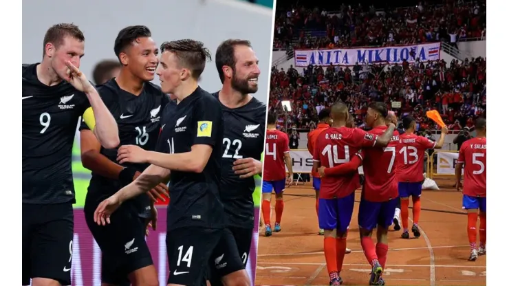 En Nueva Zelanda celebran enfrentar a Costa Rica y no a selección sudamericana.
