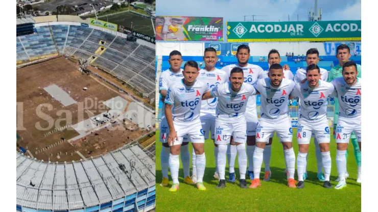 El mal estado del Cuscatlán le impidió a Alianza jugar contra un grande de Centroamérica.
