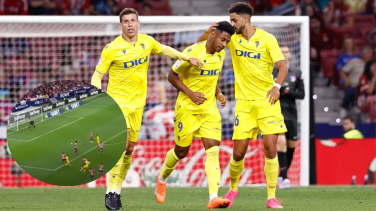 ¡Golazo! Choco Lozano rompió su sequía contra el Atlético de Madrid (Getty Images)
