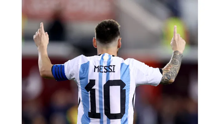 Lionel Messi con la Selección de Argentina
